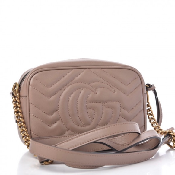 Gucci Mini GG Marmont Chain Shoulder Bag - Picture 3 of 9